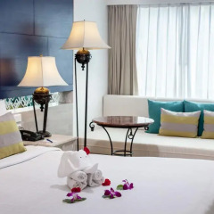 Отель Novotel Phuket Resort 4* Улучшенный номер с двуспальной кроватью фото 2