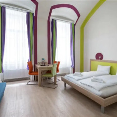 Отель Amber Gardenview Studios Студия с различными типами кроватей фото 5