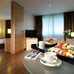 Отель Eurostars Lucentum 4* Стандартный номер с двуспальной кроватью фото 8
