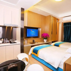 Апартаменты Guangzhou Chimelong Heefun International Service Apartment Номер Делюкс фото 7