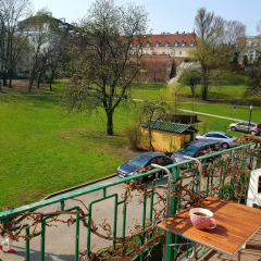 Отель Mieszkanko koło Zamku балкон