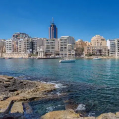 Отель Ddream Hotel Мальта, Сан Джулианс - отзывы, цены и фото номеров - забронировать отель Ddream Hotel онлайн пляж
