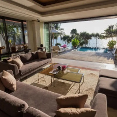 Отель Trisara Villas & Residences Phuket 5* Стандартный номер с различными типами кроватей фото 23