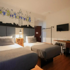 Отель CITY ROOMS NYC - Soho Стандартный номер с 2 отдельными кроватями