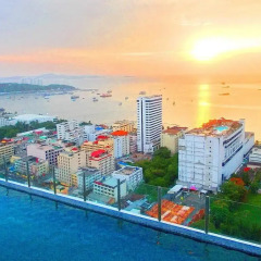 Отель The Base Pattaya by Smart Delight Паттайя бассейн фото 3