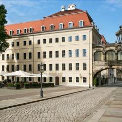 Hotel Taschenbergpalais Kempinski Dresden вид на фасад фото 2
