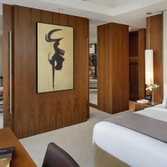Отель JW Marriott Marquis Dubai 5* Номер Делюкс с различными типами кроватей фото 4