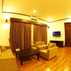 Отель Blue Beach 3* Номер Делюкс с различными типами кроватей фото 4