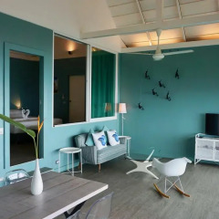 Отель Naroua Villas 4* Вилла с различными типами кроватей фото 10