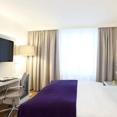 Отель NH Collection Berlin Mitte Am Checkpoint Charlie 4* Улучшенный номер с разными типами кроватей фото 5