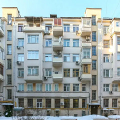 Апартаменты Four Squares Apartments on Tverskaya балкон