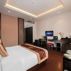 Quoc Hoa Premier Hotel 4* Представительский номер разные типы кроватей фото 2