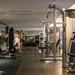 Отель InterContinental Shanghai Hongqiao NECC фитнесс-зал фото 2