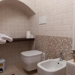 Отель B&B Da Santino Альберобелло ванная