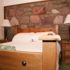 Отель Broomhall Castle 3* Стандартный номер двуспальная кровать фото 6