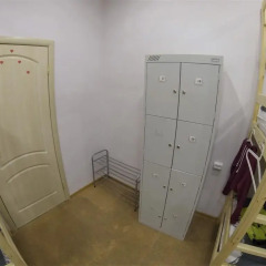 Hostel Avrora Кровать в общем номере с двухъярусной кроватью фото 13