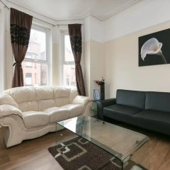 Отель Chorlton Short Term South Manchester Townhouse комната для гостей фото 2