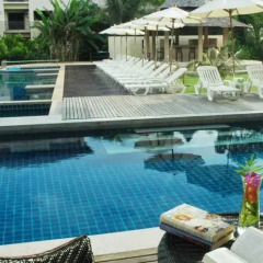 Отель Lanta All Seasons Beach Resort Ланта бассейн