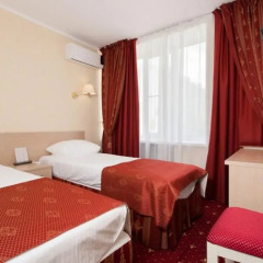 Амакс Отель Омск 3* Улучшенный номер с различными типами кроватей фото 3