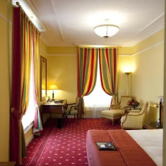 Отель Fairmont Le Montreux Palace 5* Стандартный номер с различными типами кроватей фото 12