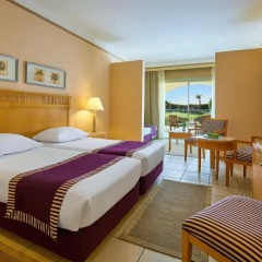 Отель Jaz Makadi Star & Spa 5* Улучшенный номер с 2 отдельными кроватями фото 5