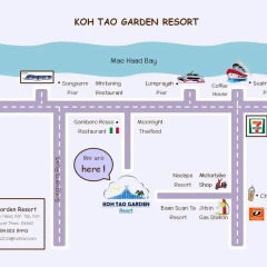 Отель Koh Tao Garden Resort городской автобус