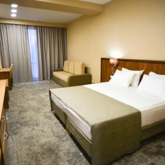 Альфа Отель 4* Стандартный номер с двуспальной кроватью фото 14