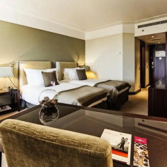 Отель Crowne Plaza Porto 5* Номер Делюкс разные типы кроватей фото 3