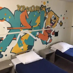Отель Hôtel Absolute Paris République 2* Кровать в общем номере с двухъярусной кроватью фото 11