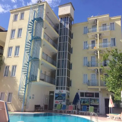 Atlantik Apart Hotel Турция, Алтинкум - отзывы, цены и фото номеров - забронировать отель Atlantik Apart Hotel онлайн бассейн фото 2
