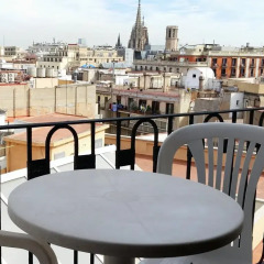 Отель Hostal Capitol Ramblas Барселона балкон