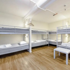 City Hostel Кровать в общем номере фото 19