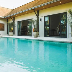 Отель Two Villas Holiday Oriental Style Layan Beach 4* Вилла с различными типами кроватей фото 24