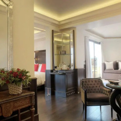 Отель Hassler Roma 5* Номер Делюкс с различными типами кроватей фото 4