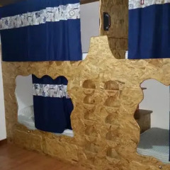 Отель Guest House Host O Morro Кровать в женском общем номере с двухъярусными кроватями фото 10