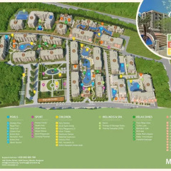 Апартаменты Cascadas Apartments Солнечный берег спортивное сооружение