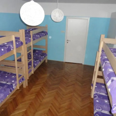 Zagreb Soul Hostel Кровать в общем номере с двухъярусной кроватью фото 6