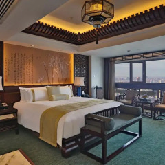 Shan Dong Hotel 4* Улучшенный номер с 2 отдельными кроватями