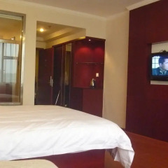 GreenTree Inn Jiangxi Jiujiang Shili Avenue Business Hotel 2* Стандартный номер с различными типами кроватей фото 2