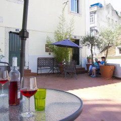 Отель Costa Do Castelo Terrace питание