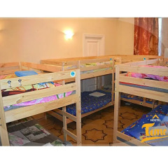 "Time" Hostel Кровать в мужском общем номере двухъярусные кровати фото 7
