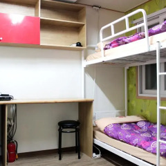 Отель Kimchee Gangnam Guesthouse Стандартный номер с 2 отдельными кроватями