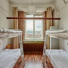 Hostel 5Th Floor Кровать в общем номере с двухъярусной кроватью фото 13