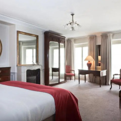 Отель Hôtel Mansart 4* Стандартный номер с различными типами кроватей фото 2