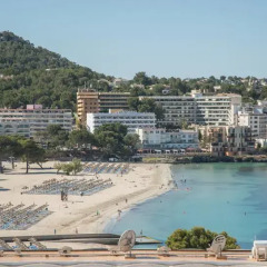 Отель Sun Beach - Только для взрослых Испания, Санта-Понса - отзывы, цены и фото номеров - забронировать отель Sun Beach - Только для взрослых онлайн пляж фото 2