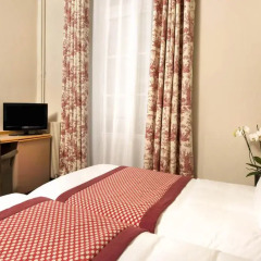Отель Hôtel de Lutèce 3* Стандартный номер с различными типами кроватей фото 6