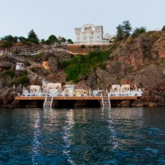 La Boutique Hotel Antalya-Adults Only Турция, Анталья - 10 отзывов об отеле, цены и фото номеров - забронировать отель La Boutique Hotel Antalya-Adults Only онлайн приотельная территория