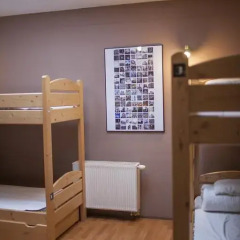 Hostel Flamingo Кровать в общем номере с двухъярусной кроватью фото 19