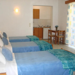 Отель Elpida Beach Studios Студия с различными типами кроватей фото 4