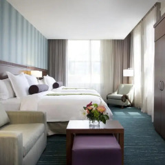 Отель Courtyard Seattle Downtown Pioneer Square 3* Стандартный номер с различными типами кроватей фото 2